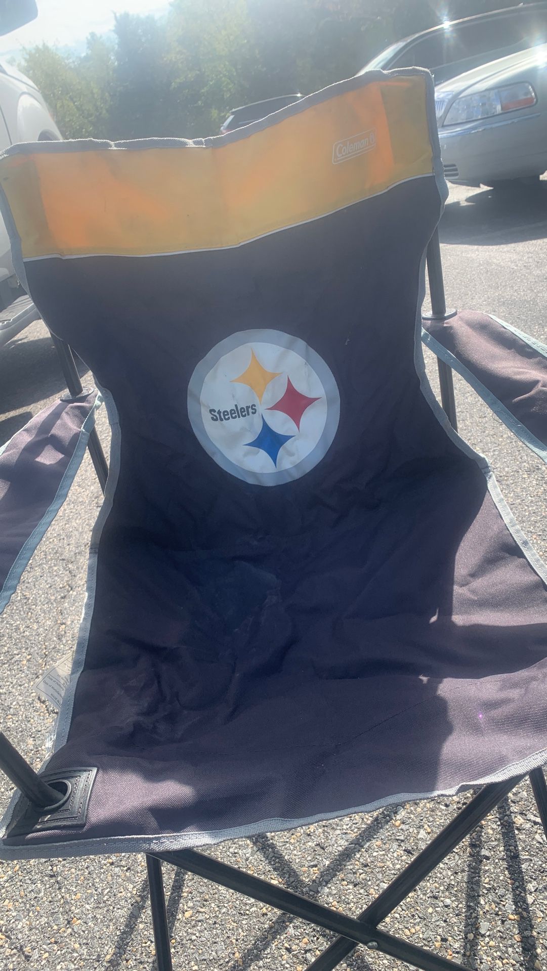 Pittsburgh Steelers lawn chair by Coleman
