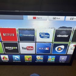 55’ LG Tv Like New 