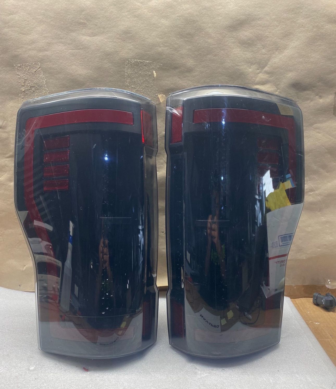 FIT 2017-2019 Ford F250 F350 F450 F550 Full LED Bar TailLights Light Lamp