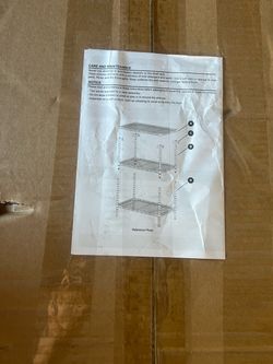 1000 lbs 4 Tier Metal Storage Shelves