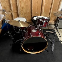 Complete Drum Set PDP DW Concept maple 