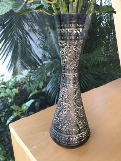 Beautiful Hand made brass vase