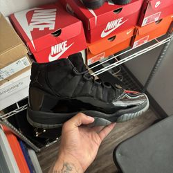 Jordan 11 cap and gown