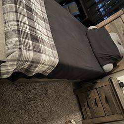Bed Frame And Box Spring 