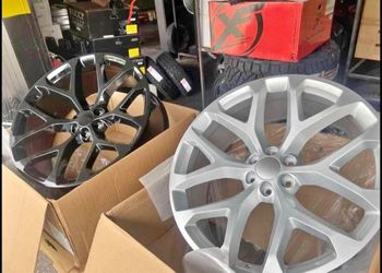 22" 24" 26" RIMS TIRES WHEELS SNOWFLAKE WE OFFER 120 DAYS PAYMENT OPTION