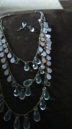 Necklaces and earings