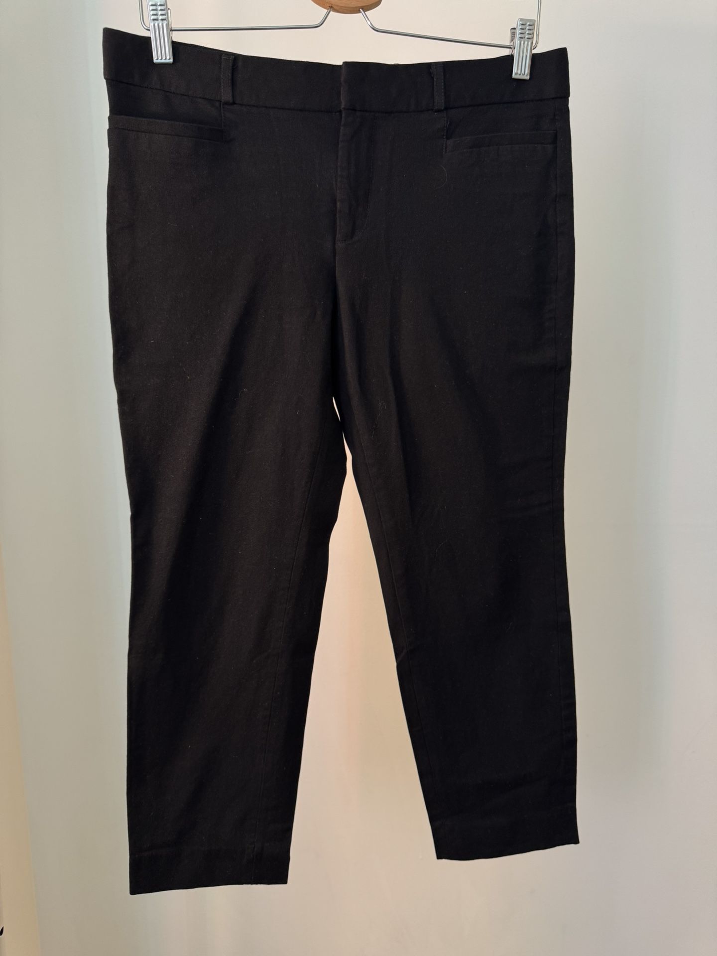 Banana Republic Sloan Fit Black Pants Size 8