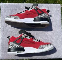 Air Jordan Spizikes “Toro Red” Size 11.5 Pre Owned