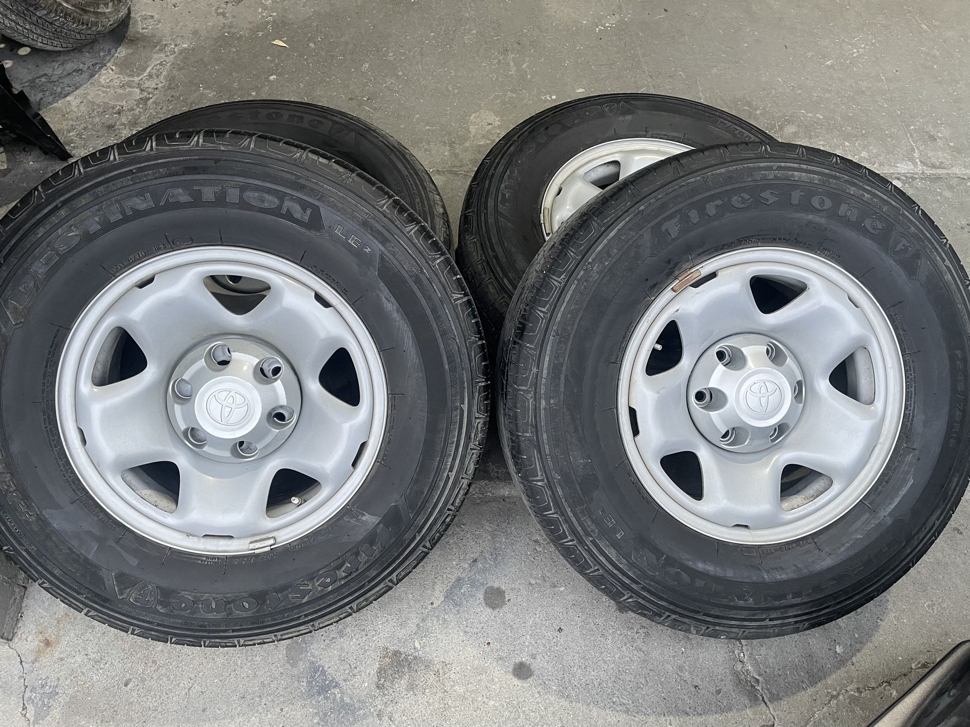 Toyota Tacoma Sport Stock Wheels