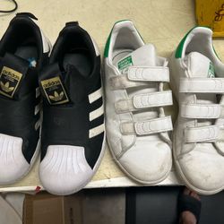 Size 2 And Size 3 Adidas Shoes 