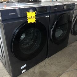 Samsung Bespoke Washer And Dryer Set  O56