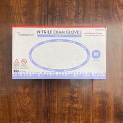 Cardinal Health Nitrile Exam Gloves (Medium)test