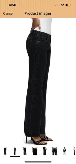 Hudson Women's Kelli Low Rise Loose Fit Straight Leg Jean