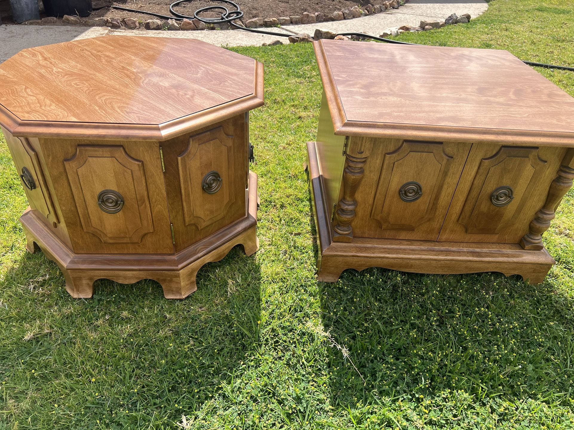 Vintage Side Tables. Perfect Condition 