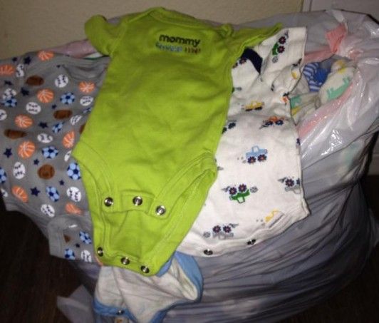 Bag Of Baby Boy Clothes Newborn-6 Months