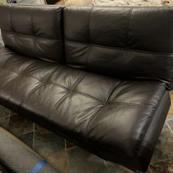 Leather Futon 