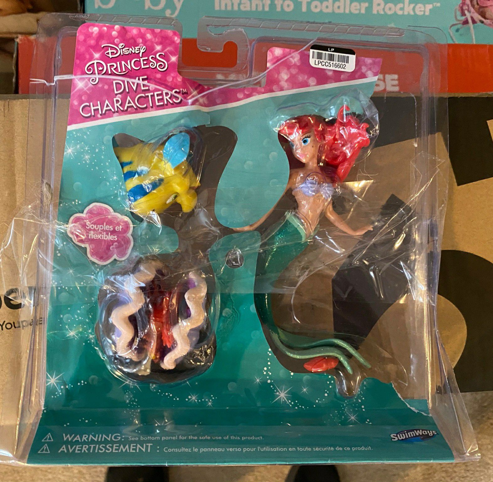 Swimways PVC Disney Mermaid Dive Ariel Characters