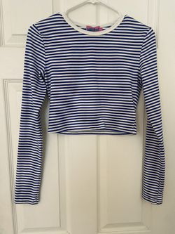 Edikted size small striped long sleeve