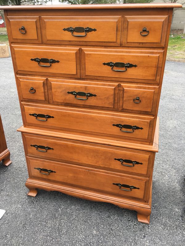 Early American Jamestown Sterling Solid Wood 6 Drawer Highboy Early American Jamestown Sterling Solid Wood 6 Drawer Highboy Dresser For In Dillsburg Pa Offerup