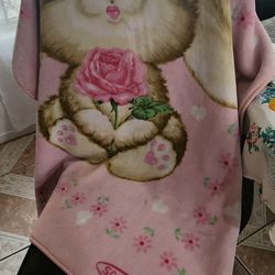 Baby Girl Fur Blanket 