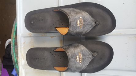 6 1/2 coach high heel sandals