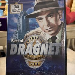 Best Of Dragnet DVD 15 Episodes VG