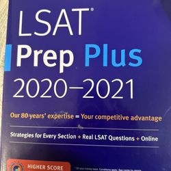 LSAT Prep Plus Book 2020-2021