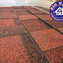 Red Architectural Shingles - $20 Per Bundle