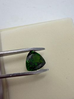 5 Ct Trillion Cut Green Loose Gemstone Unverified Estate Find
