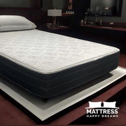 Full Size Mattress 10” Inches Thick New From Factory Also Available in: Twin, Queen, King Same Day Delivery