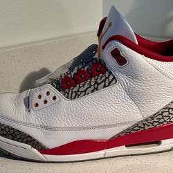 Nike Air Jordan Retro 3 Cardinal Red 