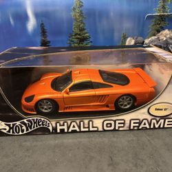 Saleen S7. 1:18 Scale Hotwheels Hall of Fame. Diecast Collectible Car. New Unopened.