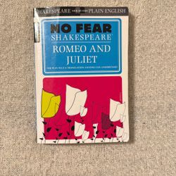 Romeo & Juliet Book