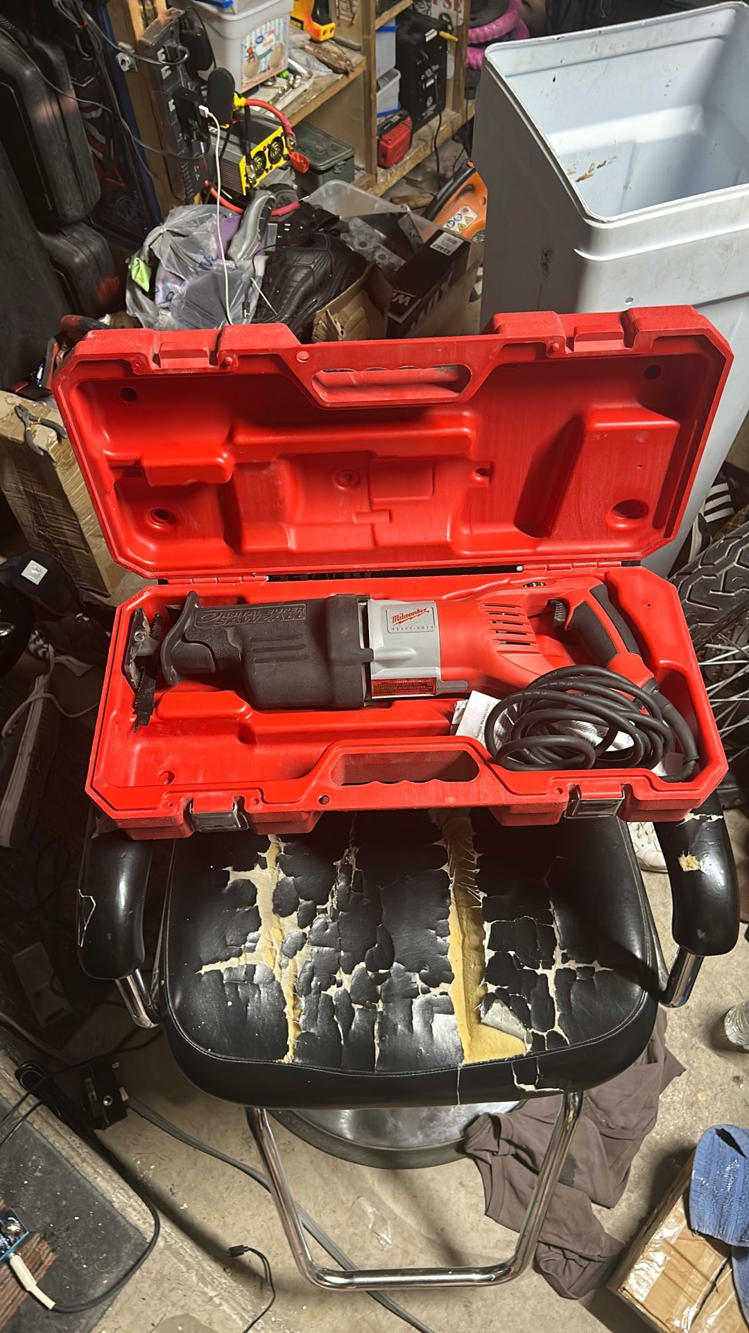 Heavy duty, Milwaukee sawzaw only used a few times