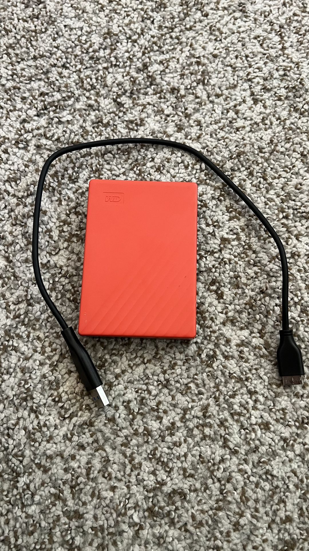 4TB MyPassport Hard Drive. USB port