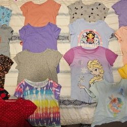 Little Girls Short Sleeve Size 5/6. $50 For All