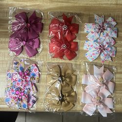 3 inch bows for ponytails