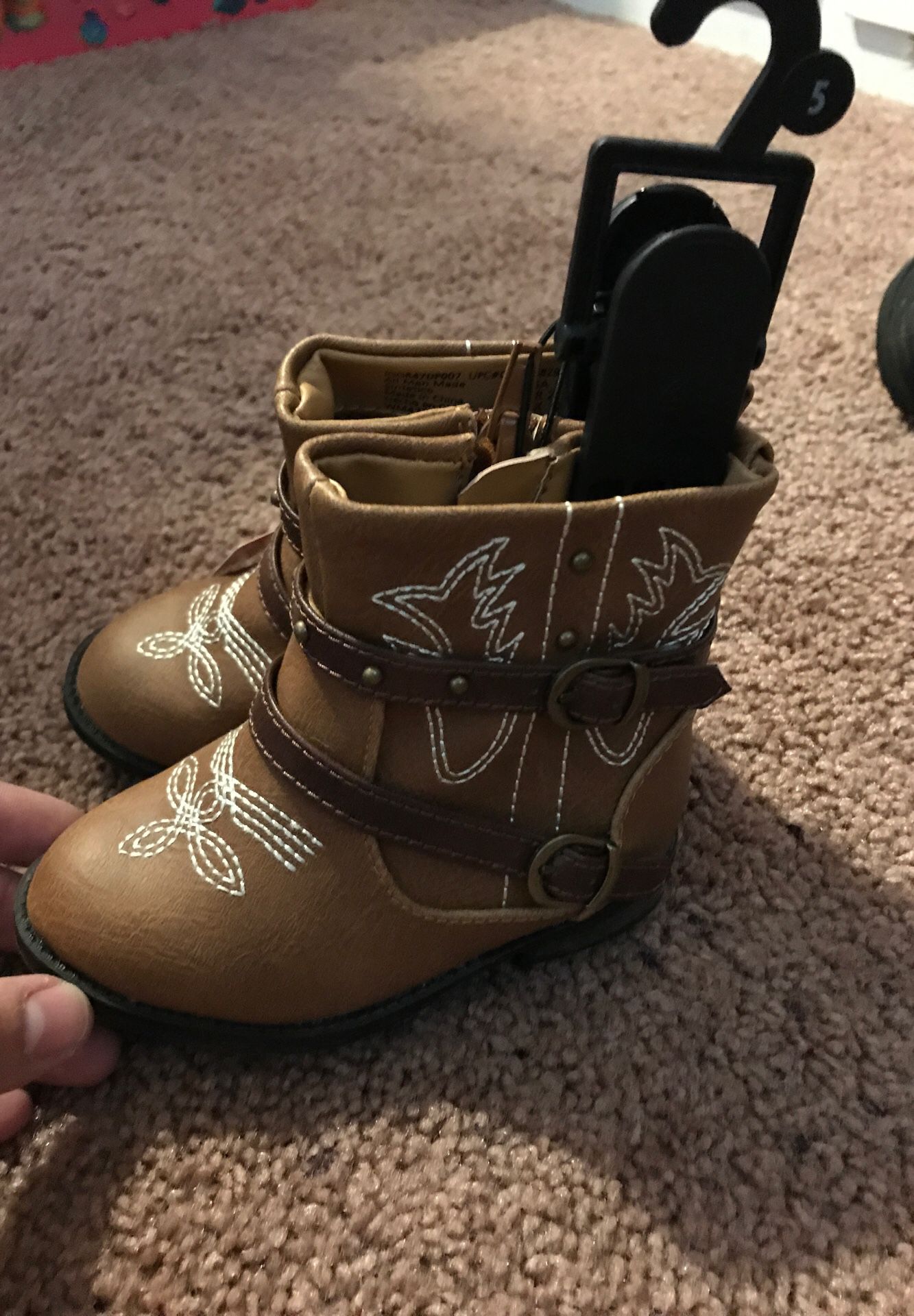 Garanimals toddler girl boots size 5