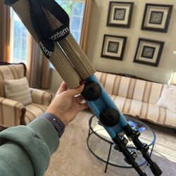 Brand New Montem Trekking / Hiking Poles (Pair) Baby Blue