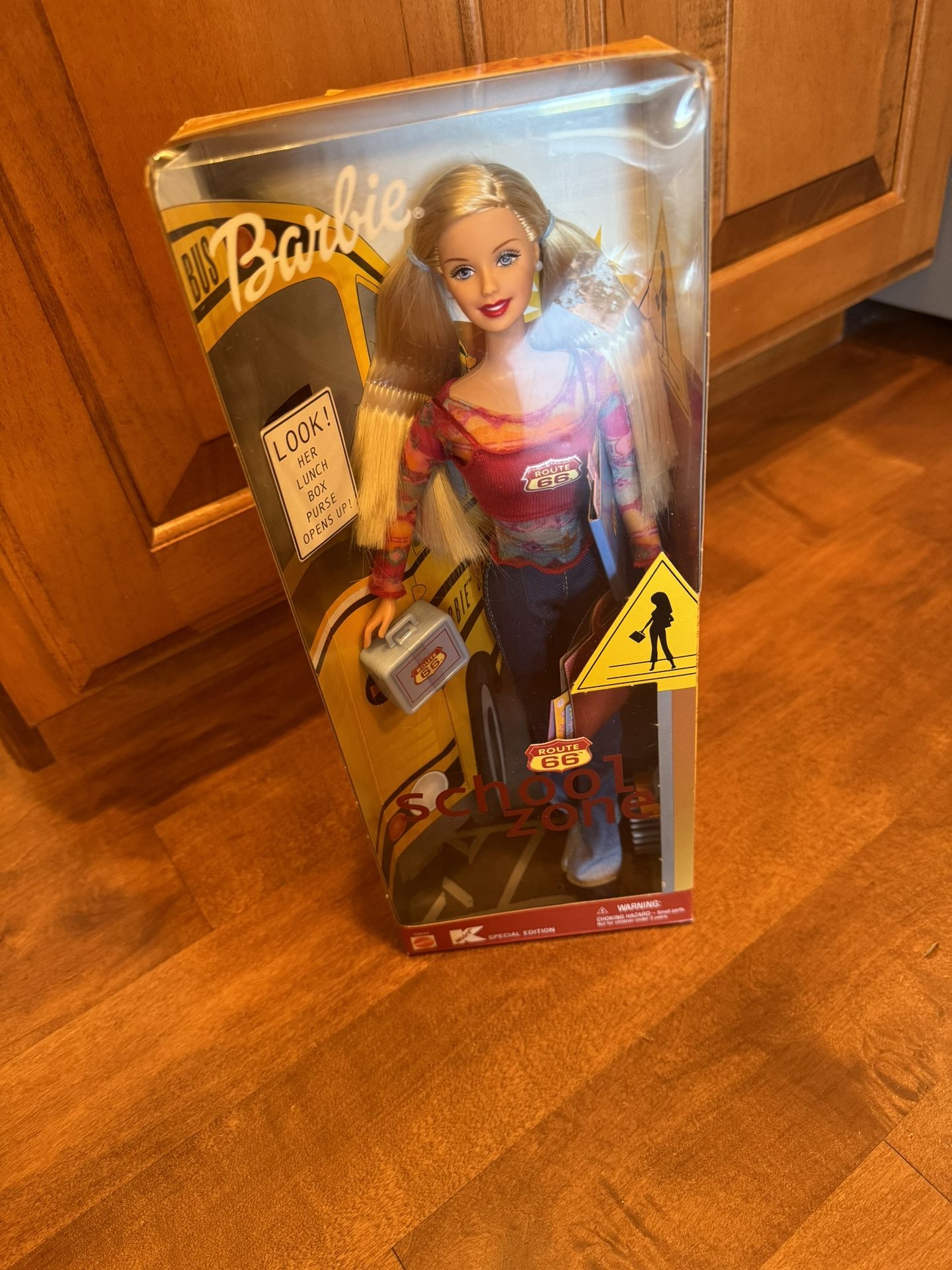 Vintage Barbie Kmart, Special Edition School Zone Barbie Route 66 Shipping Available