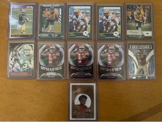 Trey Lance Rookie Card Lot – 11 Cards – 49ers RCs & Inserts
