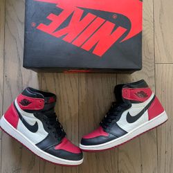 Jordan 1 Bred Toe Size 8