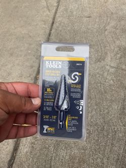 Klein quick release step drill new