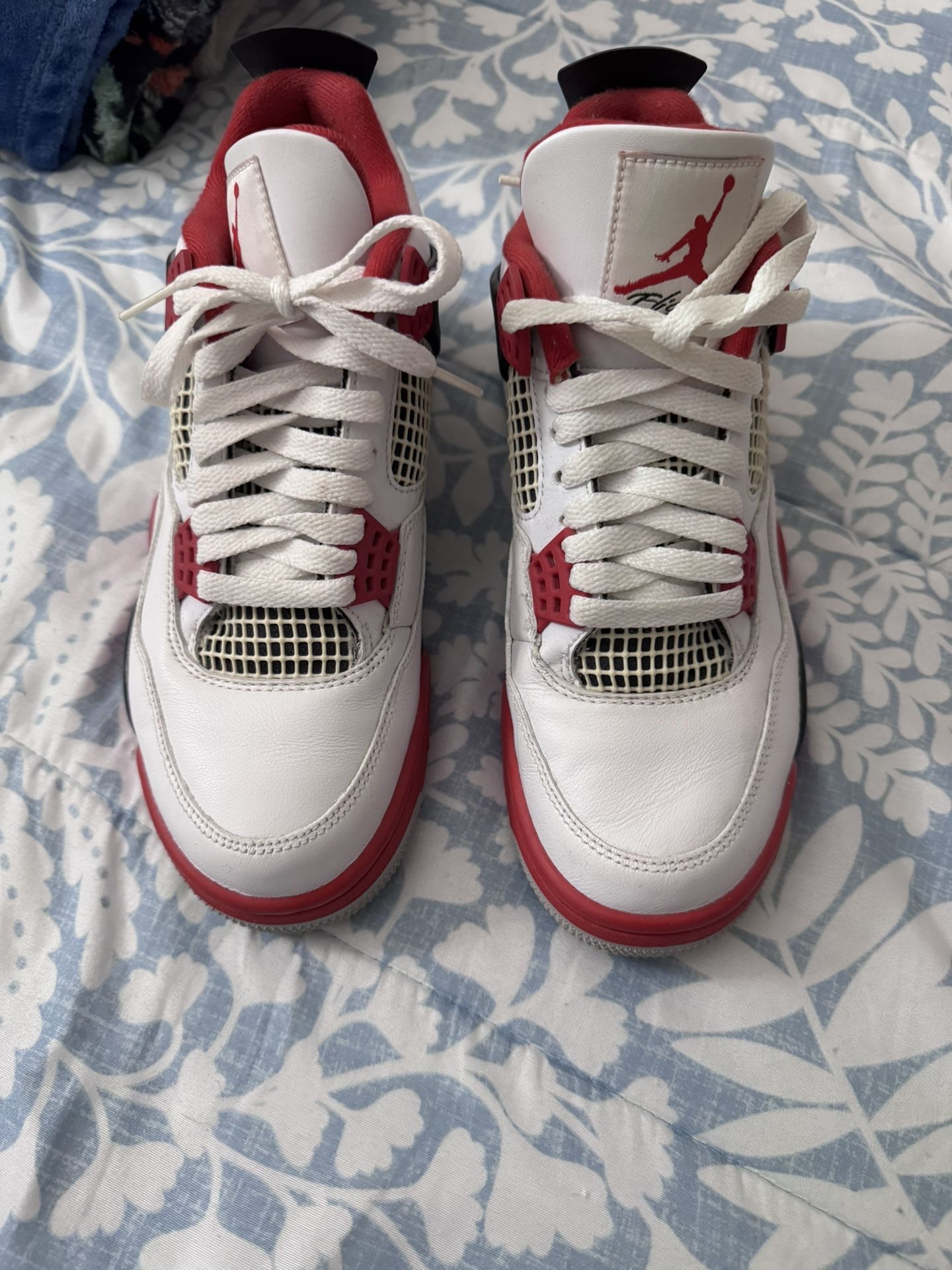 Fire Red Jordan 4’s