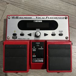 Boss Ve-20 Vocal Performed 