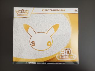 Pokemon 30th Celebration Elite Trainer Box