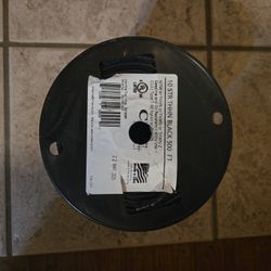 500 ft. 10 Black Stranded CU THHN Wire