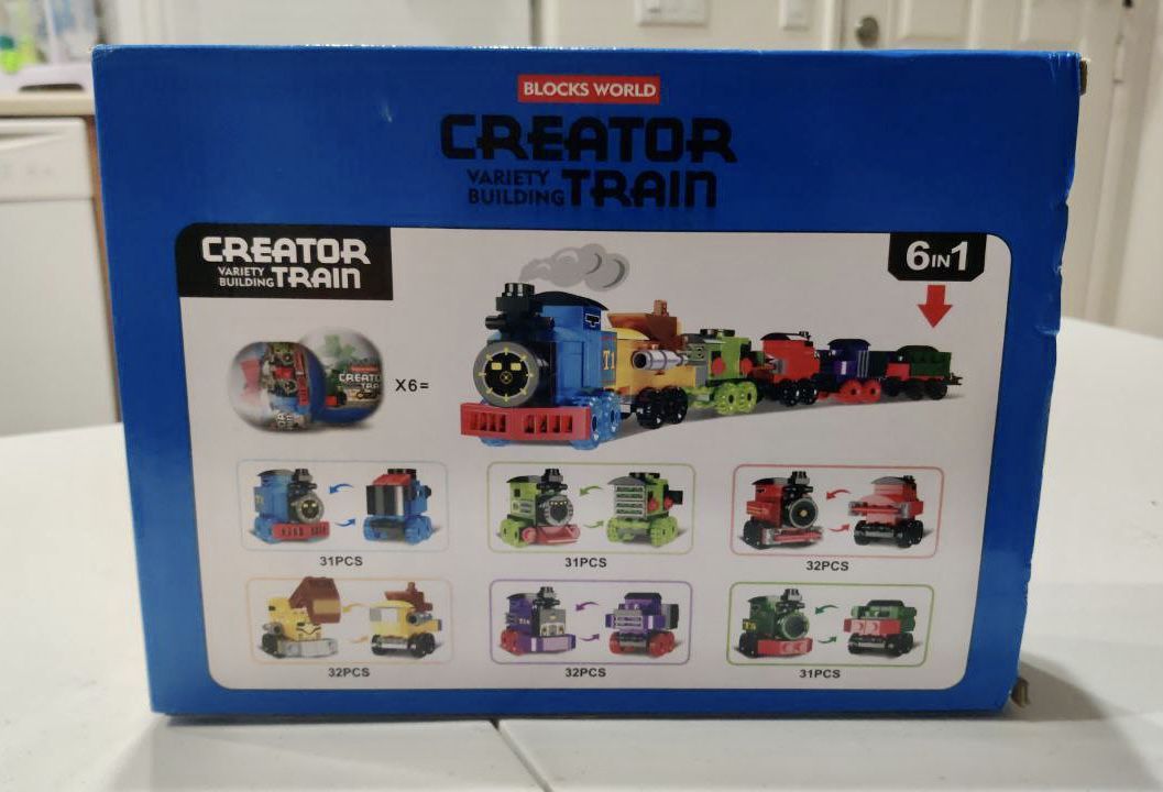 Blocks World Creator Trains 12pcs set for Sale in Imperial, CA OfferUp