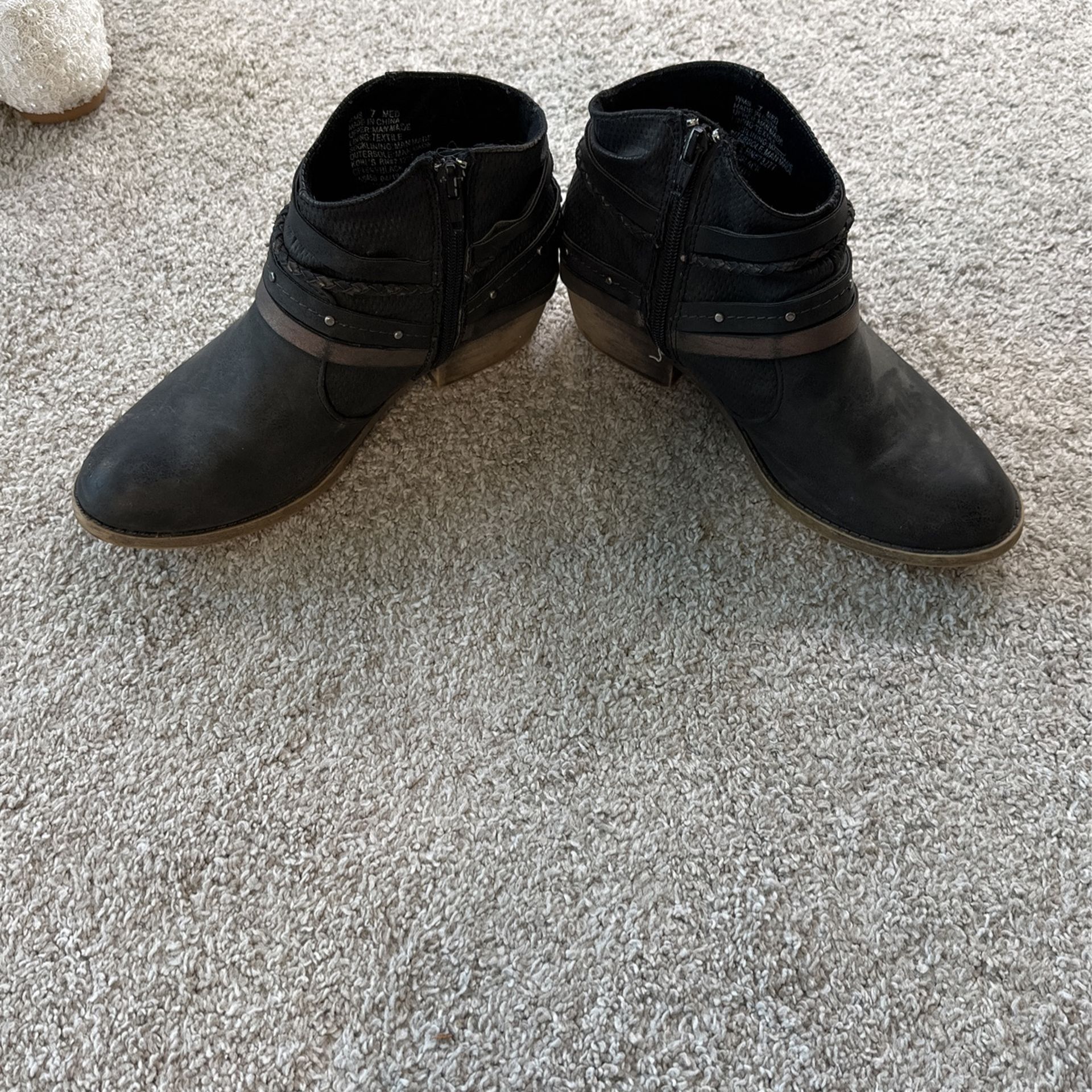 Black Booties