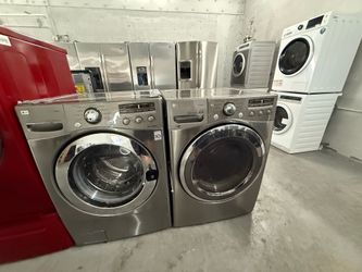 LG Washer and Dryer Set “27 ( Lavadora y secadora )
